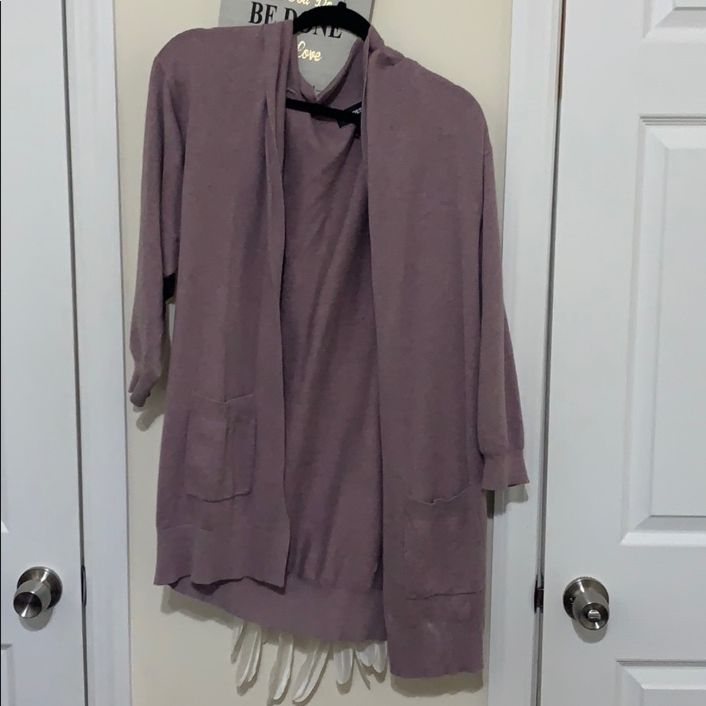 Lavender cardigan